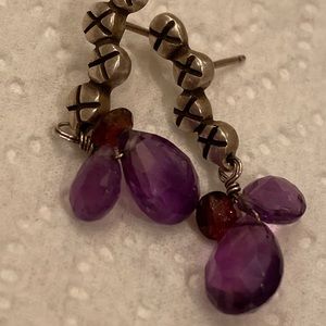 Jenna Silver Earrings With 14k posts